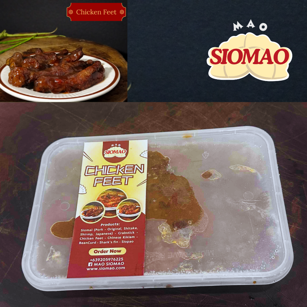 Frozen Chicken Feet 1 Tub - 6-8's